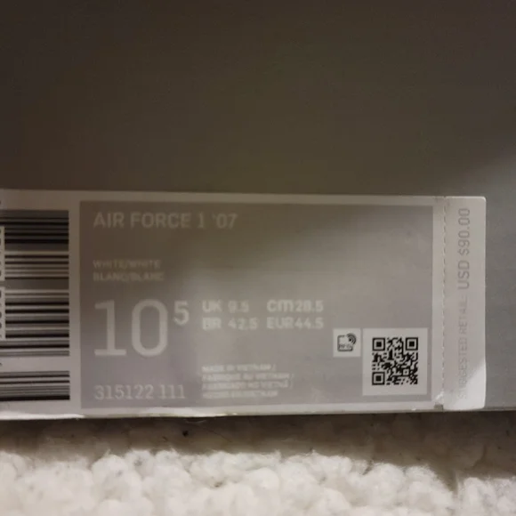 Customized LV -Nike- Air force 1's...Size 10.5 mens...Red/White - Picture 13 of 14